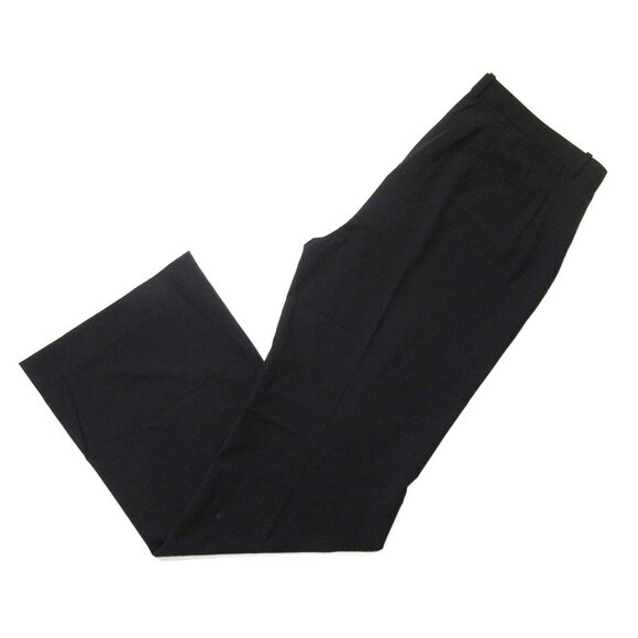 NWT THEORY Demitria in Black Traceable Wool Trouser Pants 10 x 34 ½ - Picture 5 of 5